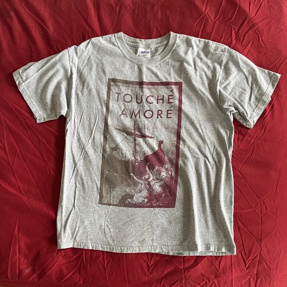 MEN'S T-SHIRT "TOUCHÉ AMORÉ" SIZE L - Picture 1 of 6